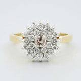'Estate' Fancy Colour Diamond Ring