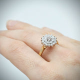 'Estate' Fancy Colour Diamond Ring