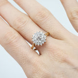 'Estate' Fancy Colour Diamond Ring