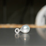 Hollywood South sea Pearl and Diamond Pendant