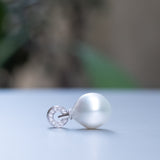 Hollywood South sea Pearl and Diamond Pendant