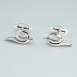 LANDforms Silver Cufflinks
