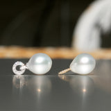 Mignon South Sea Pearl and Diamond Pendant