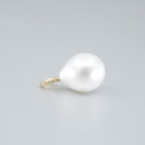 Mignon South Sea Pearl and Diamond Pendant