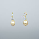'Serpens' Australian South Sea pearl earrings