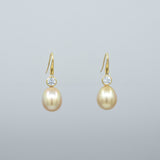 'Serpens' Australian South Sea pearl earrings