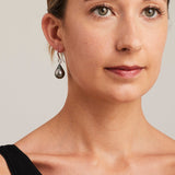 'Hollywood' Tahitian Pearl Earrings in White Gold