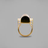 'Devo' Cats Eye Quartz Ring