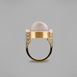 'Devo' Cats Eye Quartz Ring