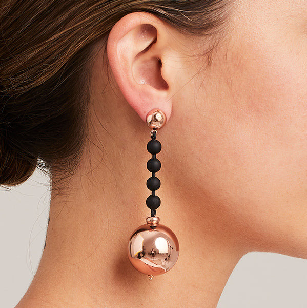 Ball drop earrings hot sale