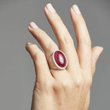 'Corvus' Tourmaline & Diamond Ring
