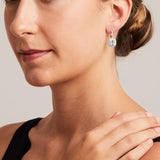 'Sitara' Blue Topaz and Diamond Earrings