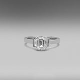 'Volans' Diamond Ring in Platinum