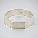 'Estate' Hinged Sterling Silver Bracelet