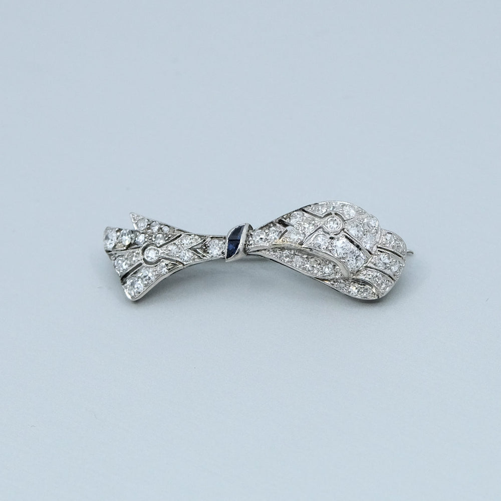 
                      
                        Sapphire and Diamond Brooch
                      
                    