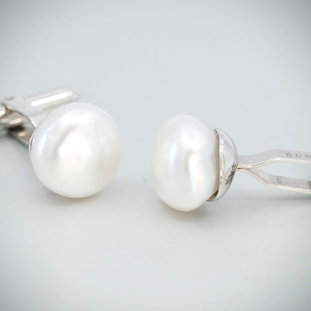 
                      
                        Bundova South Sea Pearl Cufflinks
                      
                    