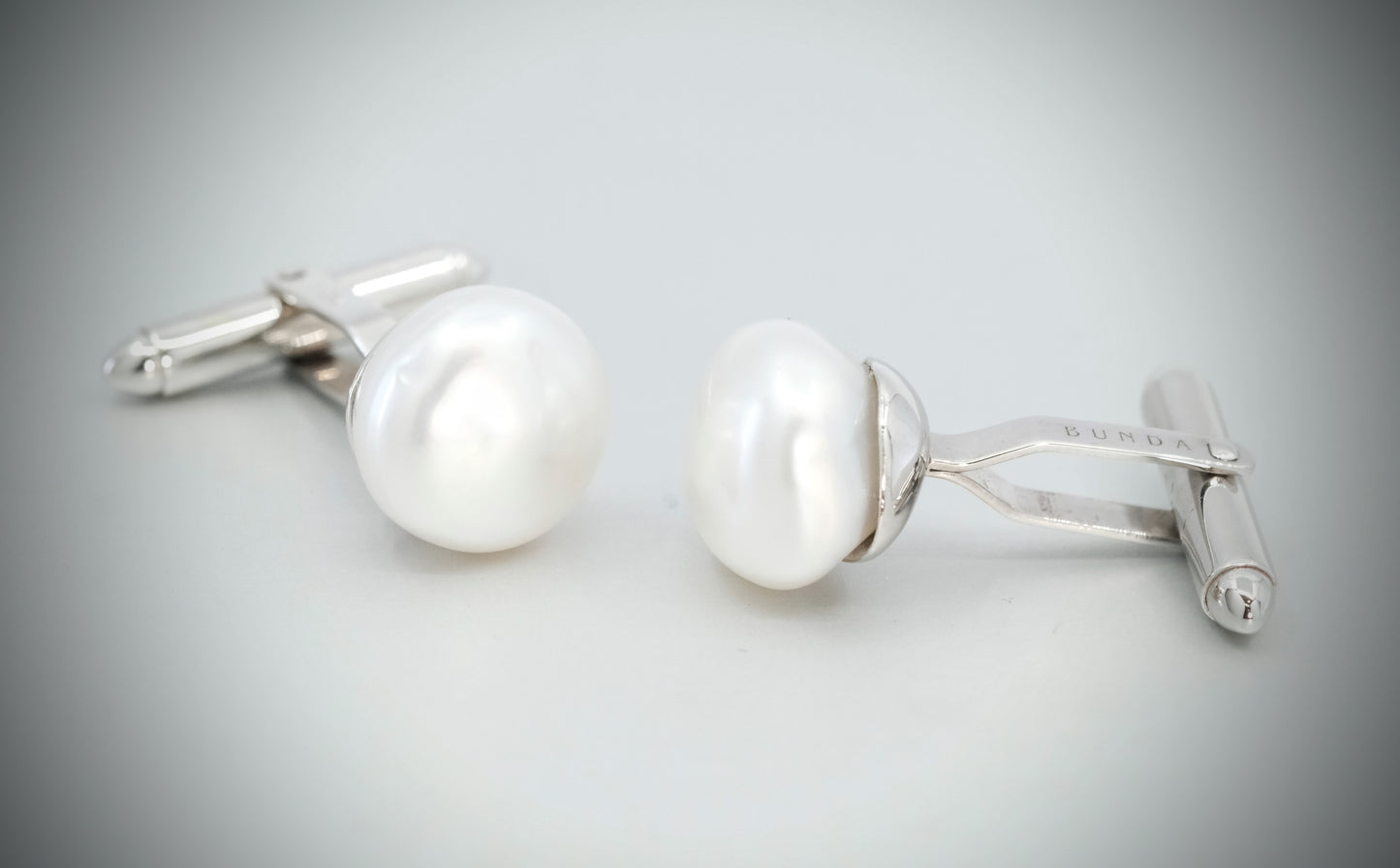 Bundova South Sea Pearl Cufflinks