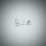 'Bundova' Bezel Set Diamond Studs - 0.51ct each