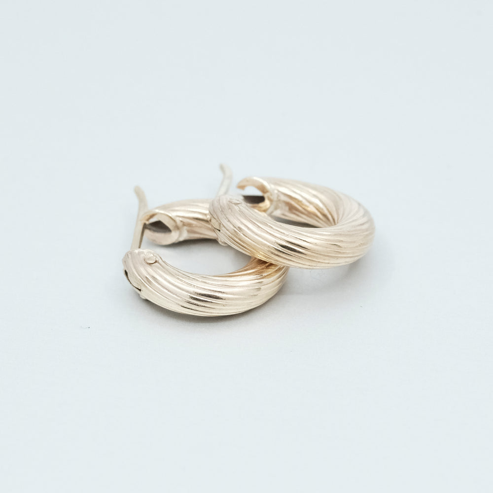 
                      
                        Estate - 9ct Rose gold Hoop Earrings
                      
                    