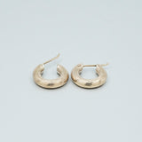 'Estate' 9ct Rose gold Hoop Earrings