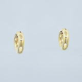 Estate - 18ct yellow gold Hoop Earrings