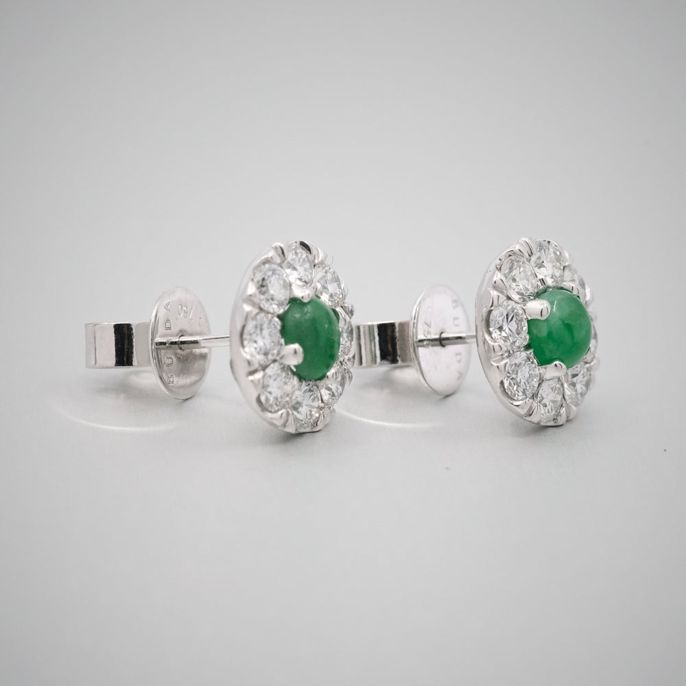 
                      
                        'Valentin' Jade and Diamond Earrings
                      
                    