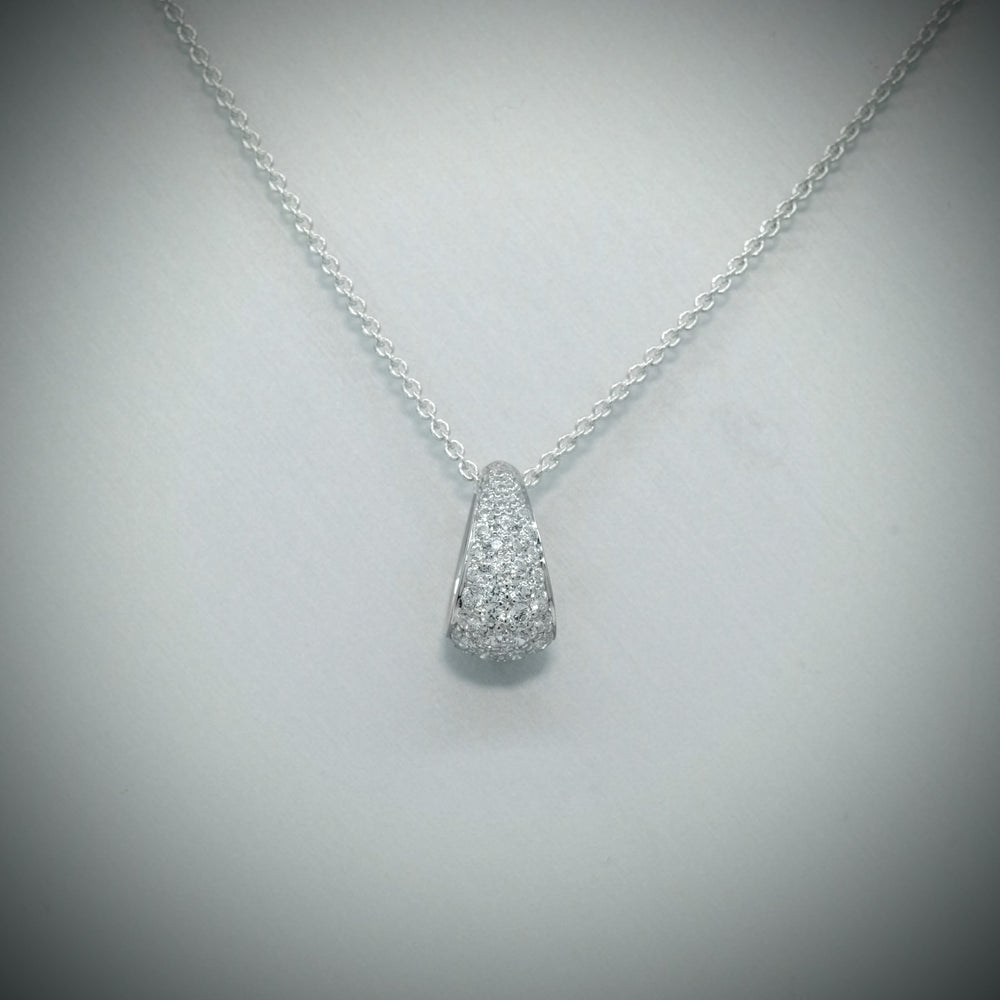 
                      
                        Bundova Pave Diamond Pendant
                      
                    