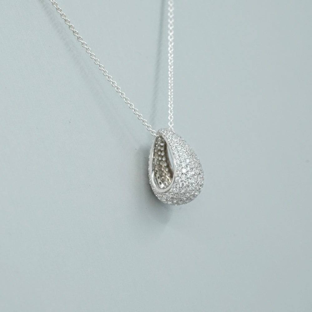 
                      
                        Bundova all-over pave diamond pendant
                      
                    