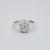 'Estate' Daisy Diamond Ring