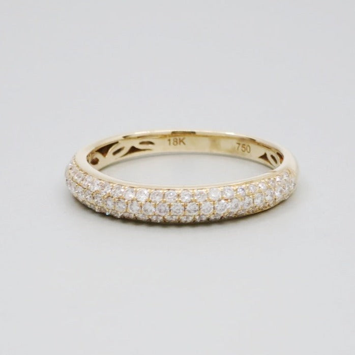 Half Eternity Diamond Ring