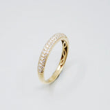 'Estate' Half Eternity Diamond Ring