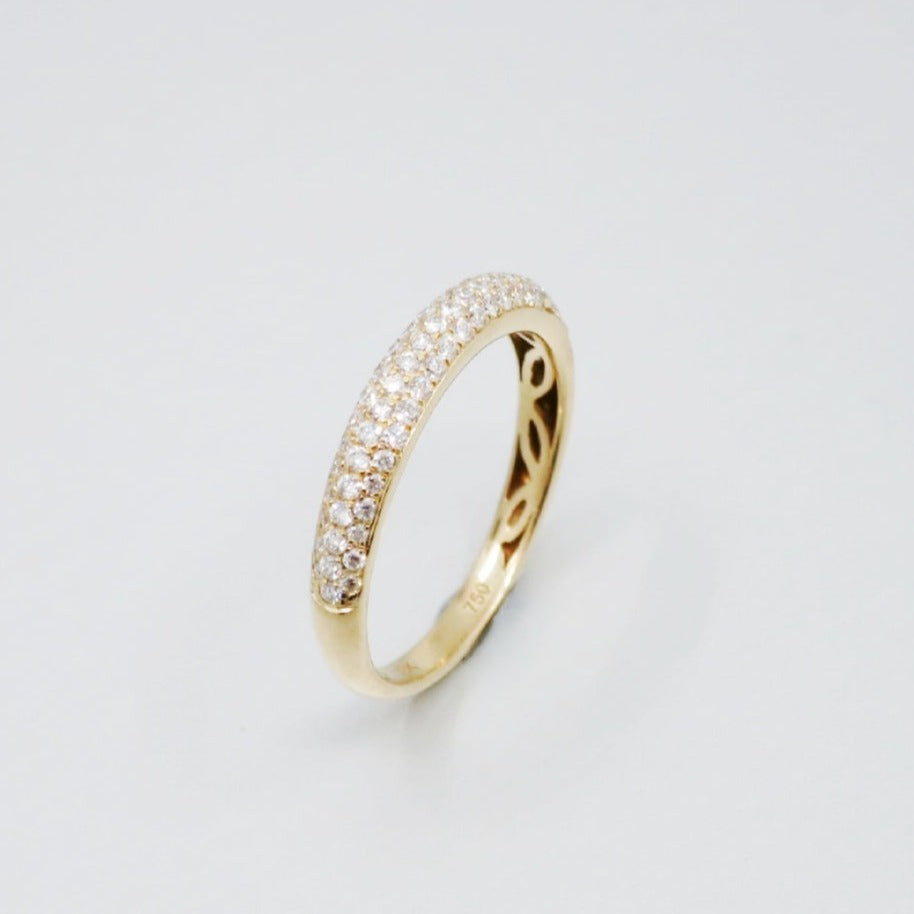 Half Eternity Diamond Ring