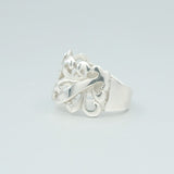 Fleur de Lys Sterling silver ring