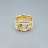 'Meteor' Yellow Diamond Ring