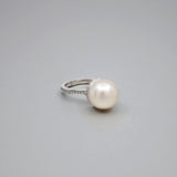 'Tanara' Pearl and Diamond Ring