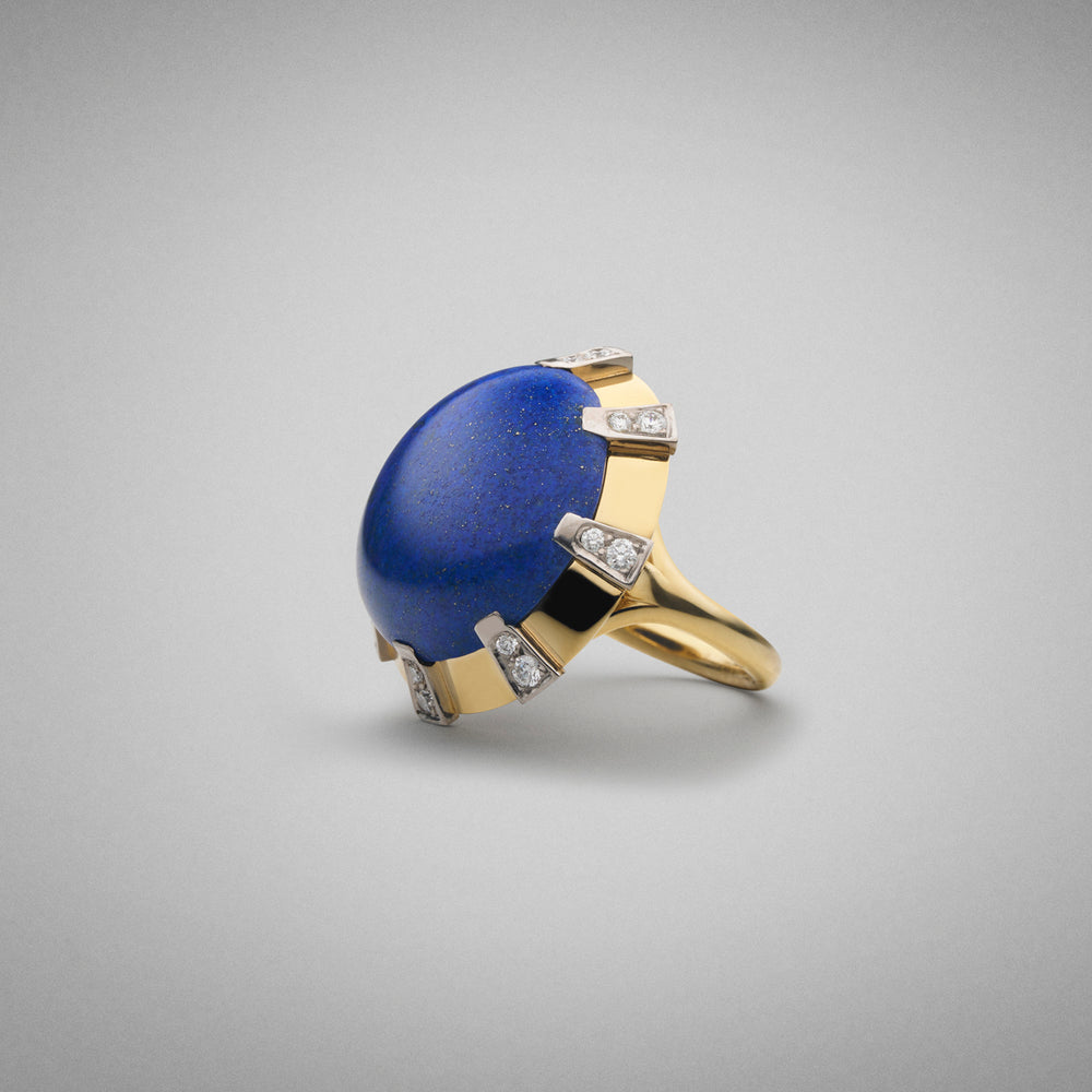 'Apus' Lapis Lazuli Ring