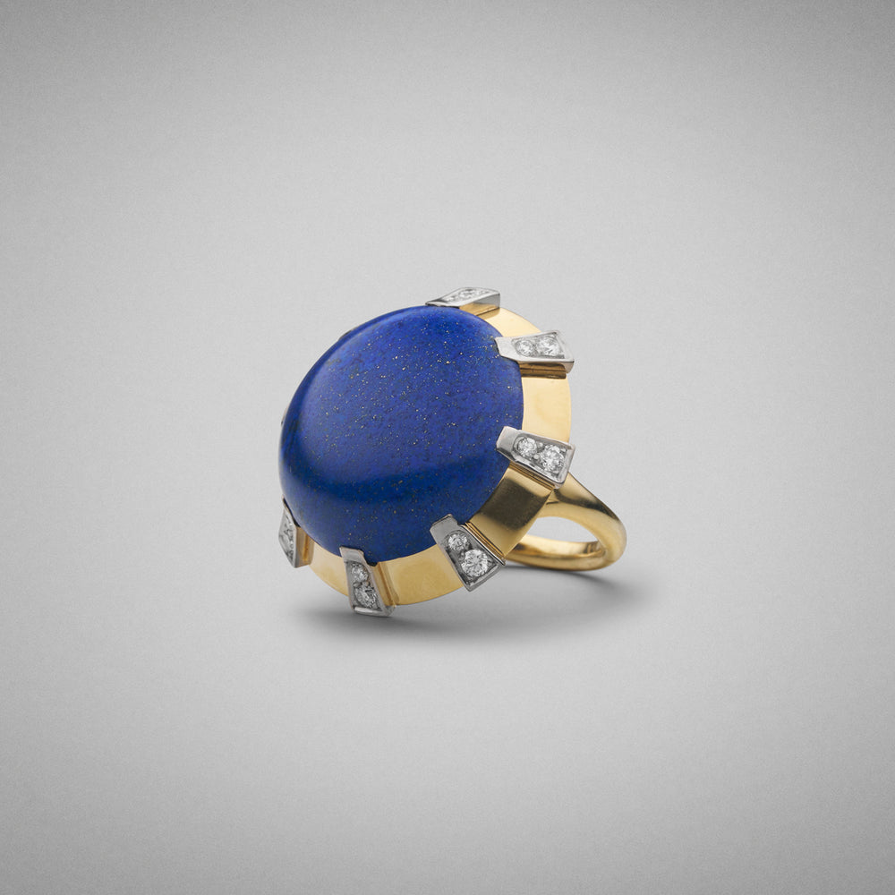 'Apus' Lapis Lazuli Ring