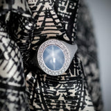 Corvus Star Sapphire Ring