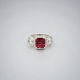 'Estate' Tourmaline and Diamond Ring
