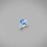 'Volans' Sapphire & Diamond Ring