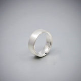 'Baggio' Sterling silver ring