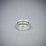 'Baggio' Sterling silver ring