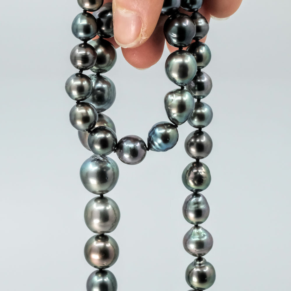 
                      
                        Dark Tahitian Pearl Strand Necklace
                      
                    