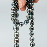 Dark Tahitian Pearl Strand Necklace