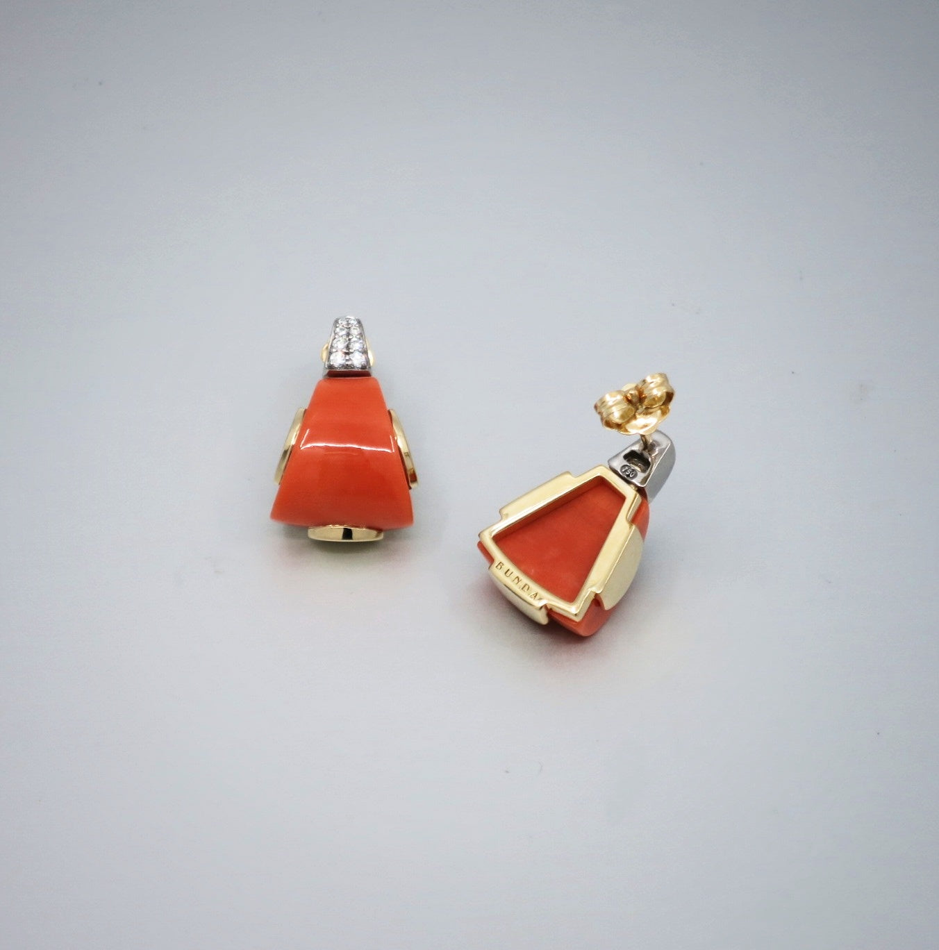 Coral earrings australia hotsell