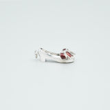 'Wizard of Oz' - 18ct white gold and Enamel single Slippers Pendant