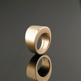 'Volc' 9ct yellow gold ring