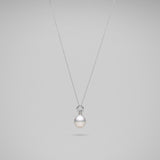 Hollywood South sea Pearl and Diamond Pendant