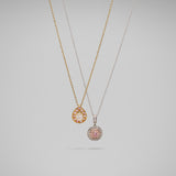 'Sitara' Pink Diamond Pendant