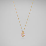 'Sitara' Pink Diamond Pendant